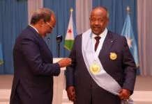 Madaxweyne DFS oo Billad Sharaf Qaran ku maamuusay madaxweynaha dalka Jabuuti